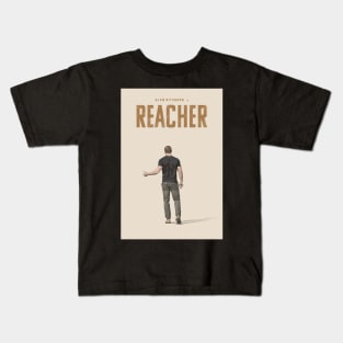 reacher minimalist Kids T-Shirt